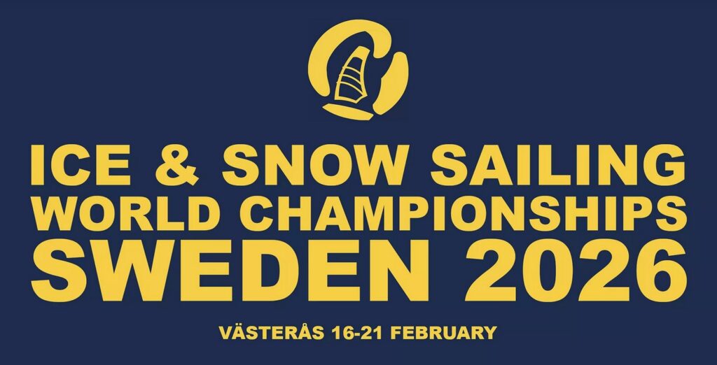 Banner for Ice & Snow Sailing World Championships 2026 in Sweden